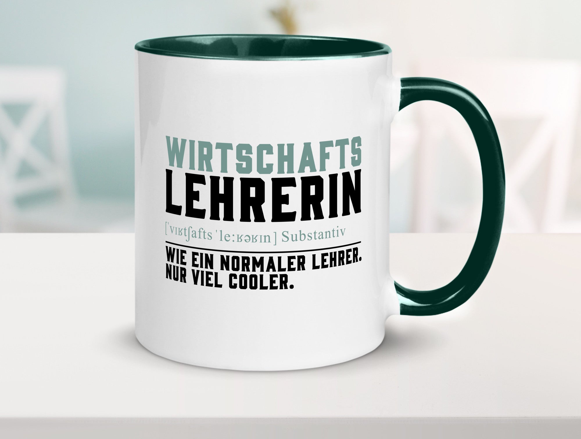 Wirtschaftslehrerin | Unterricht Lieblingslehrerin lustig Humor Geschenkidee