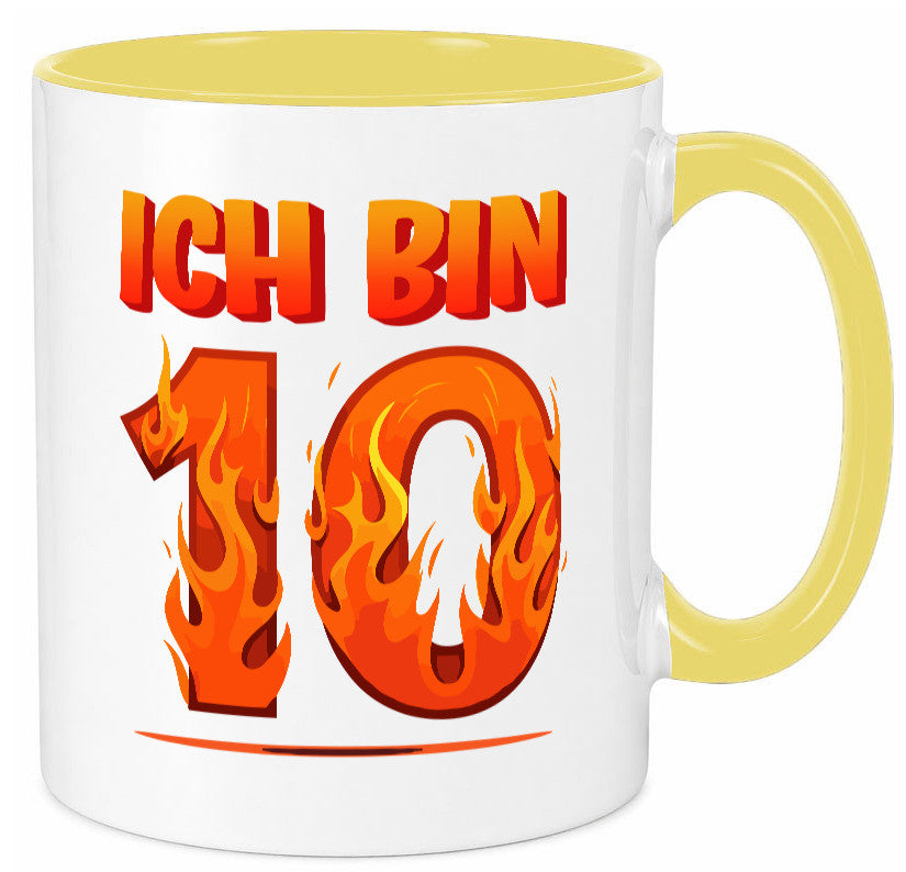 10. Geburtstag | 10 Jahre Drache lustiger Spruch Geschenk Geschenkidee Tasse