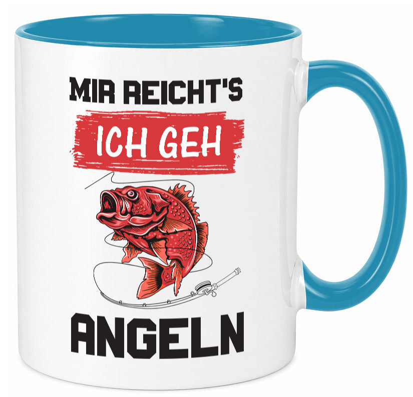 Ich geh angeln | Angler Tasse Fisch Fischer Humor lustig Geschenkidee Geschenk