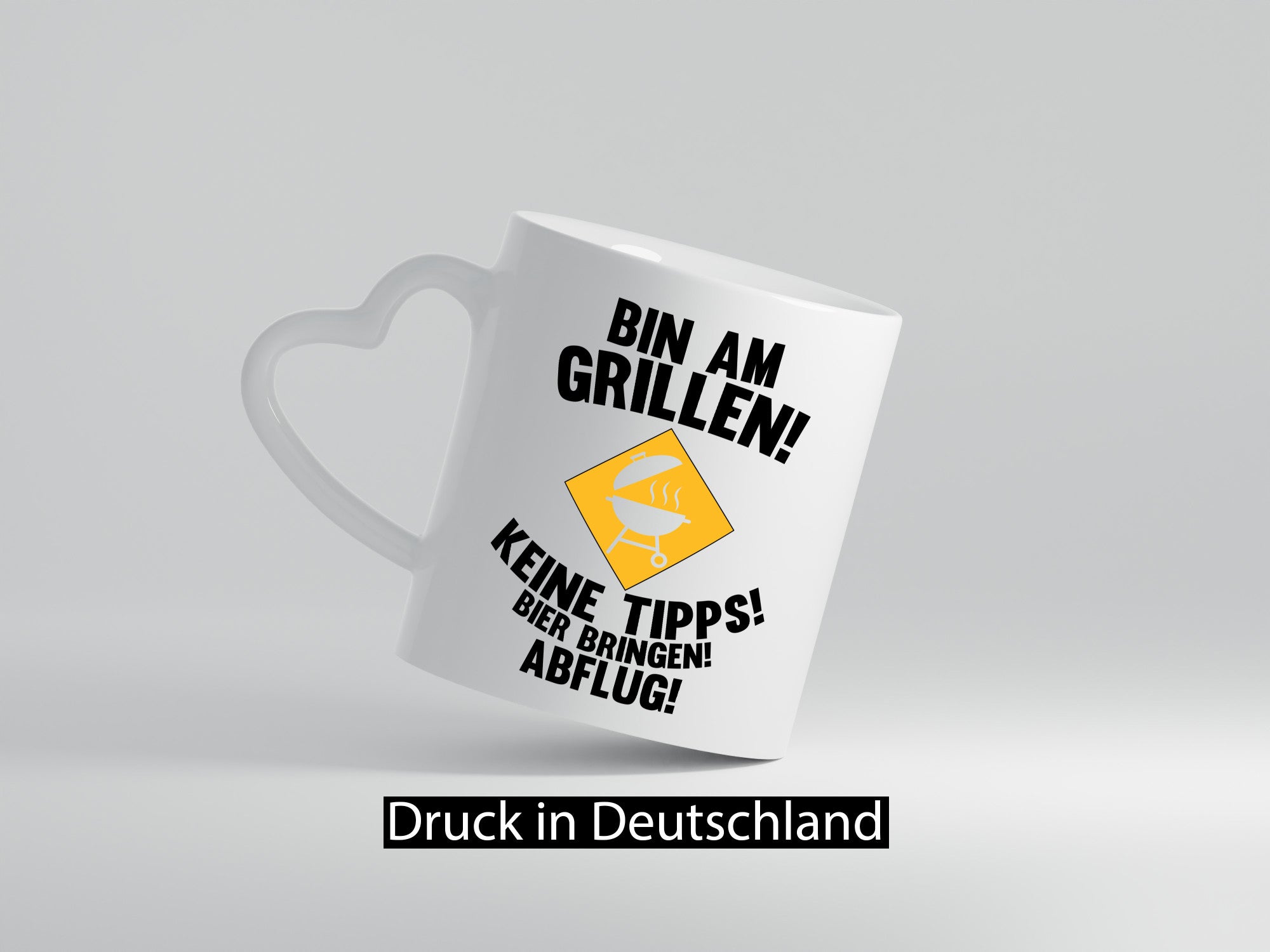 Bin am Grillen | Bier bringen und Abflug Grillmeister Geschenk Humor
