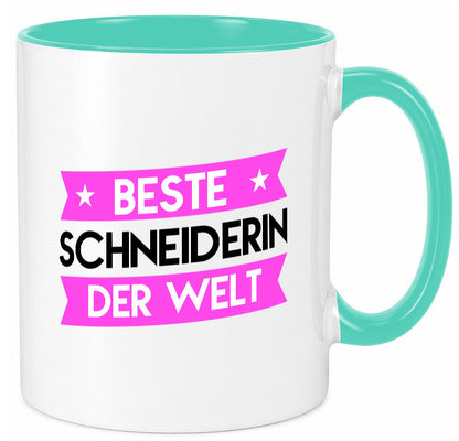 Beste Schneiderin | Beruf Schneiderei Humor Arbeit Kollegen Büro Geschenkidee Tasse