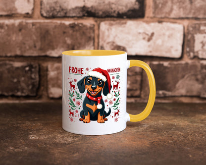 Frohe Waunachten | Ugly Christmas Weihnachtshund v2 Humor Tierliebhaber