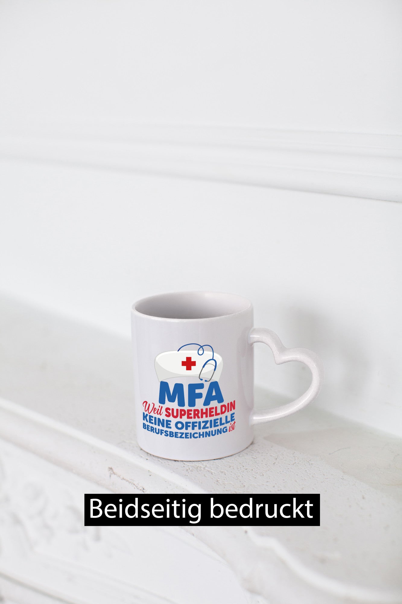 MFA Superheldin | Frauen Beruf Spruch Tasse Humor Geschenk Arbeit Kollegen Büro