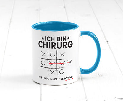 Lösung finden: Chirurg | Medizin Chirurgie v2 Geschenk Humor Geschenkidee