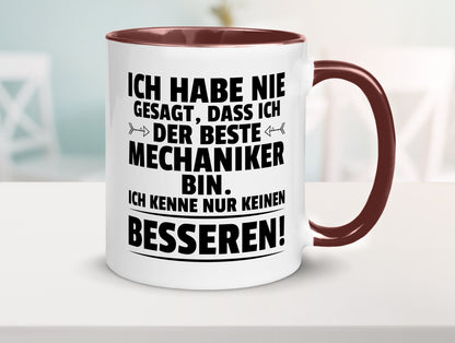 Der Beste Mechaniker | KFZ Werkstatt Geschenkidee Humor Tasse