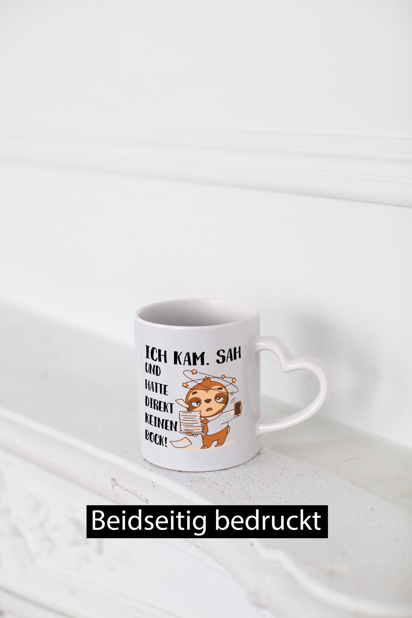Ich habe keinen Bock | Faultier Kam, sah und kein Geschenkidee Tierliebhaber