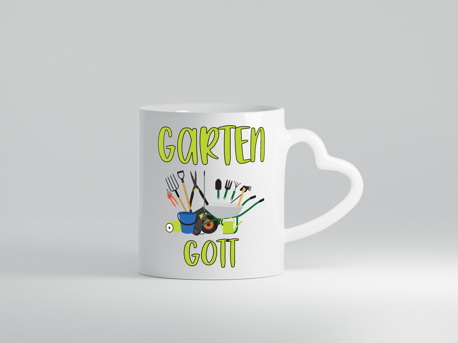 Garten Gott | Gärtner Gartenarbeit Humor Arbeit Kollegen Büro Geschenkidee Tasse
