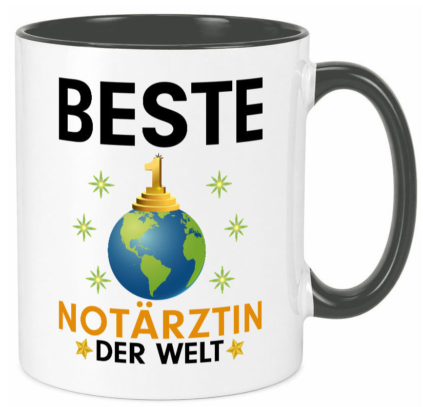 Welt Beste Notärztin | Ärztin lustig Humor Geschenkidee Geschenk Tasse