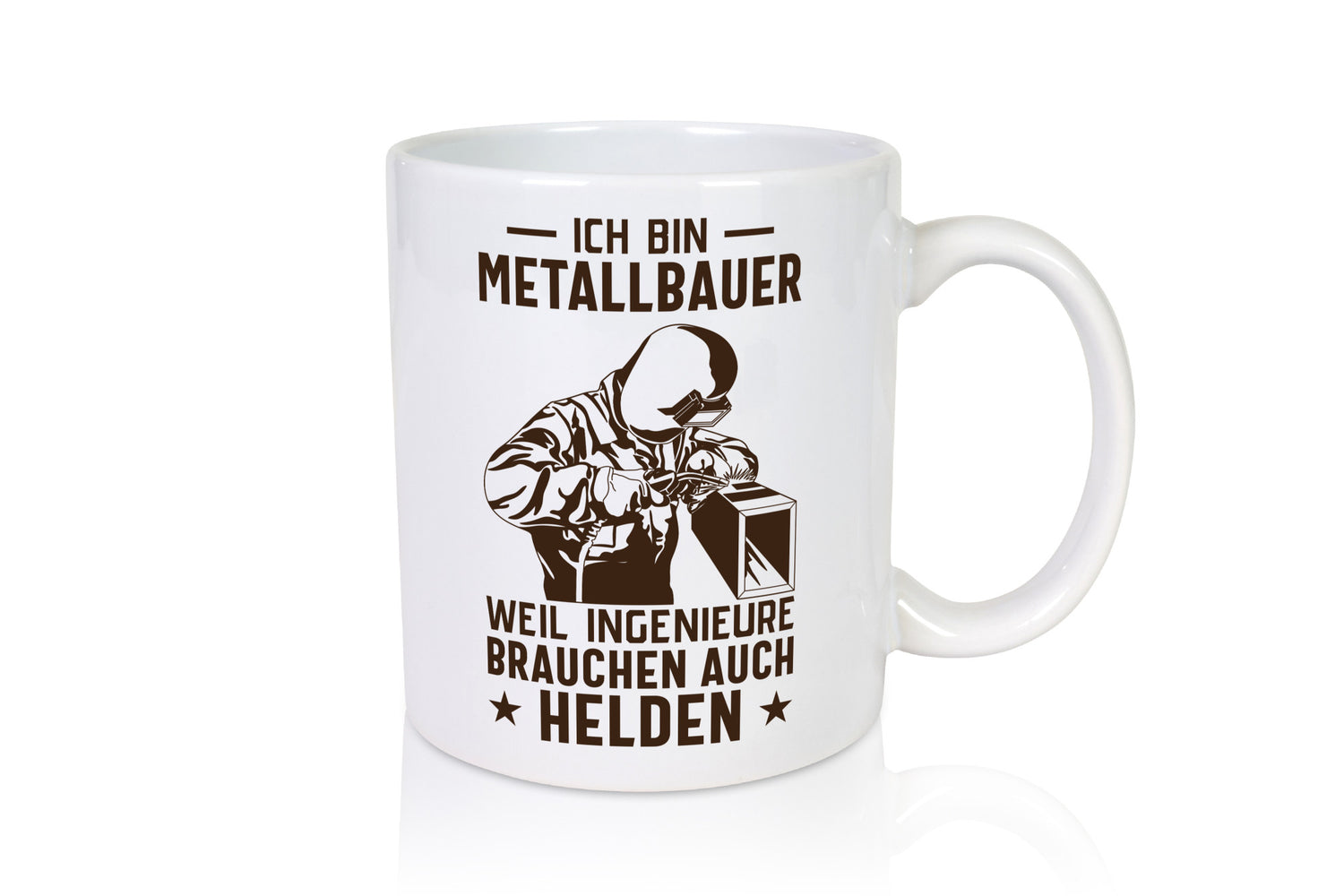 Metallbauer, Helden | Schweisser lustiger Spruch Geschenk Humor Geschenkidee