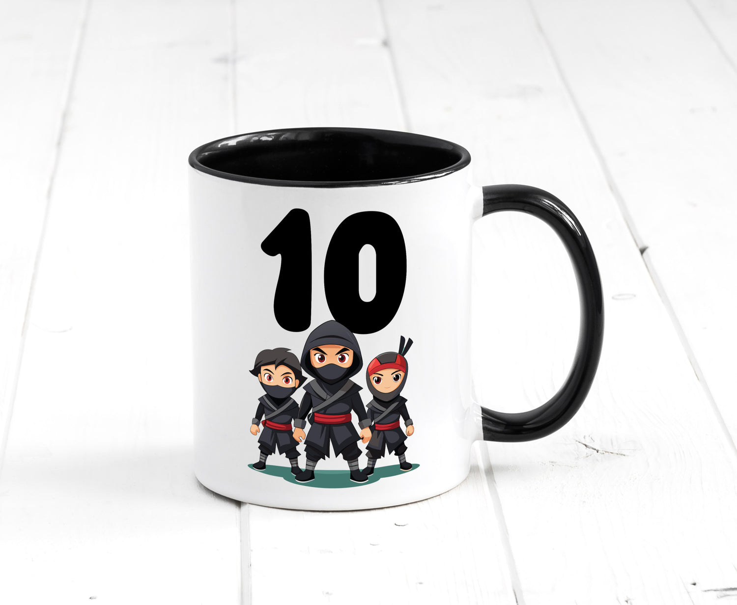 10. Geburtstag | 10 Jahre Ninja Humor Geschenkidee Tasse