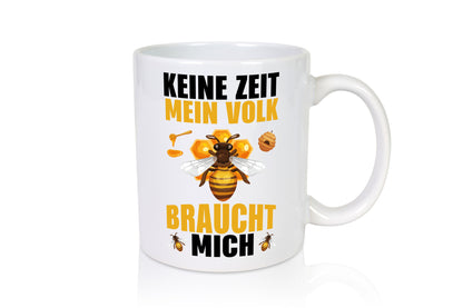 Mein Volk braucht mich Bienen lustiger Spruch Geschenk Humor Geschenkidee Tasse