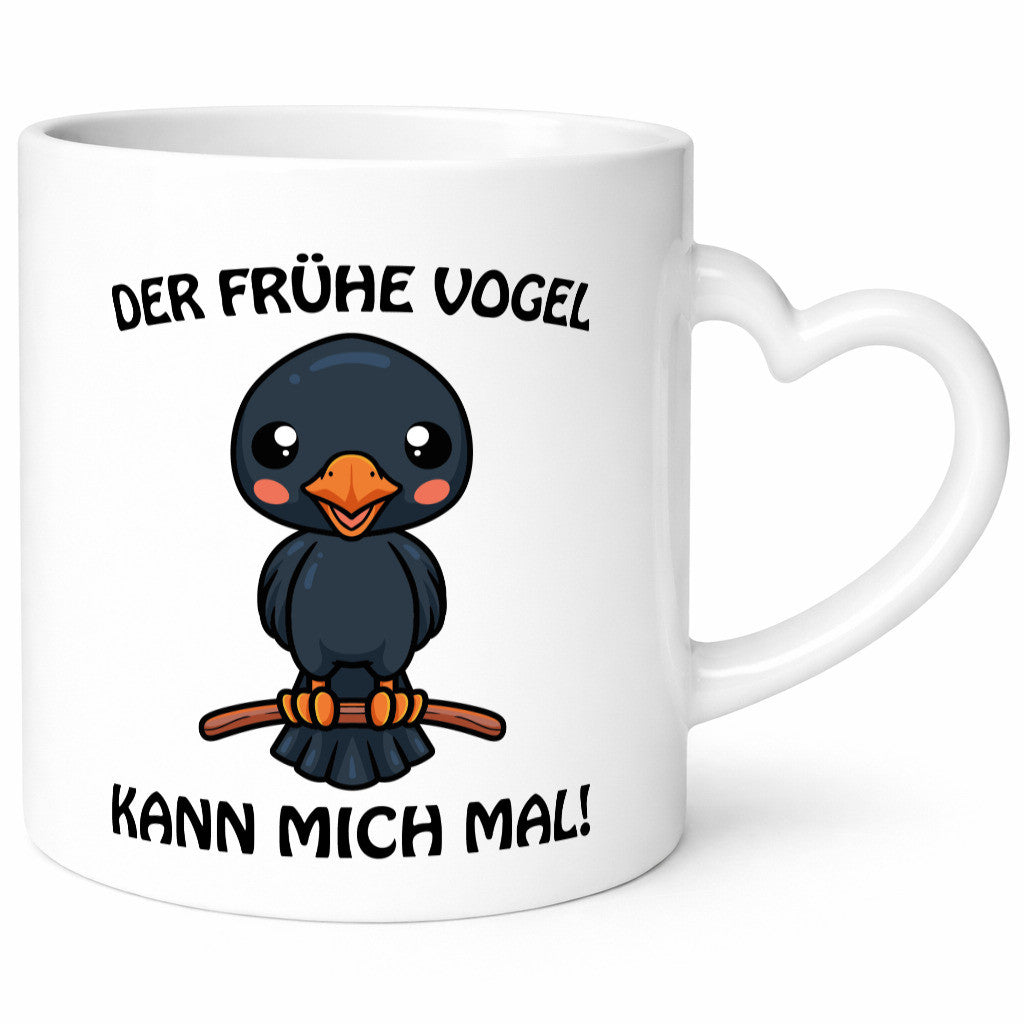 Der Frühe Vogel Humor Geschenkidee Tasse