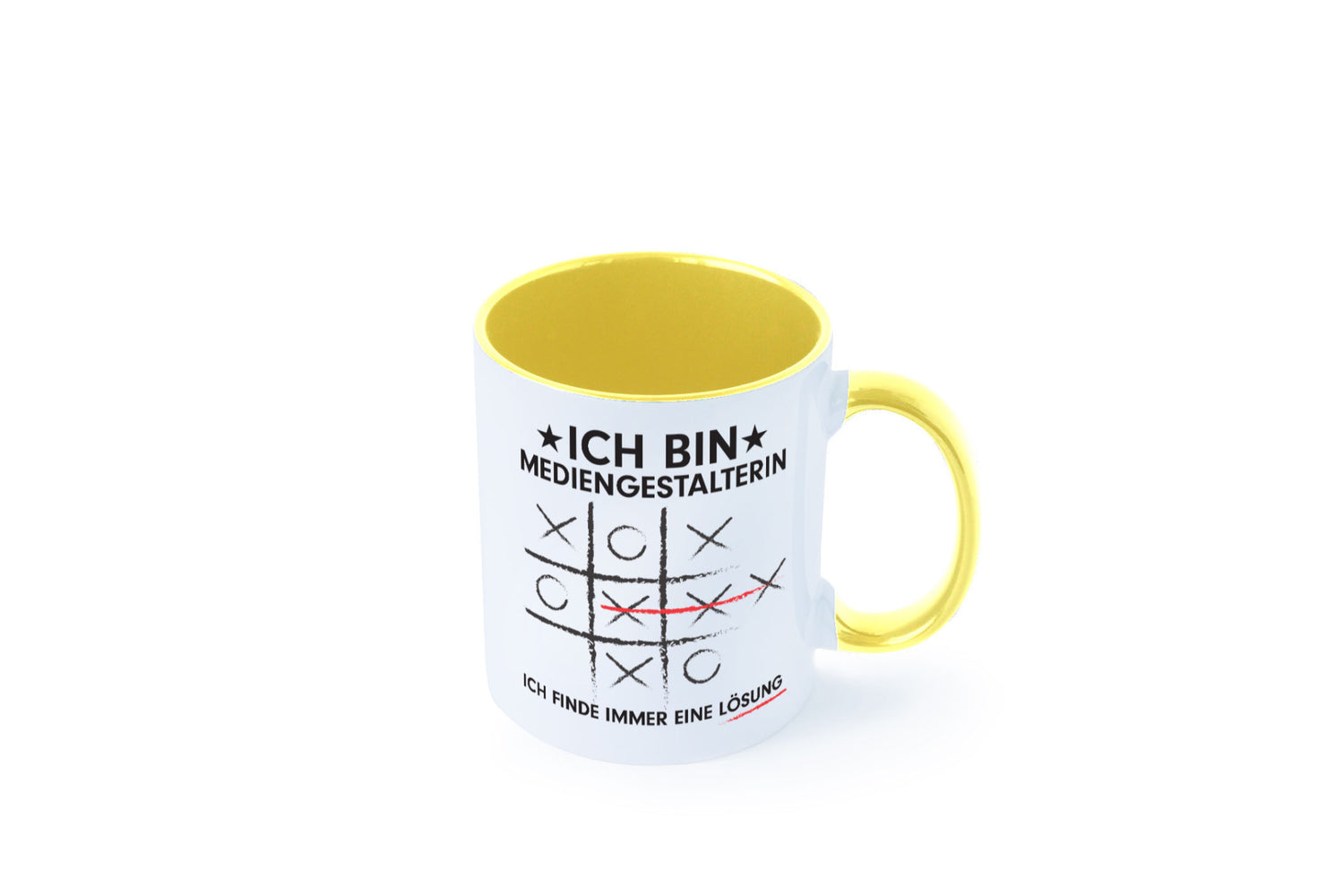 Löse Probleme: Mediengestalterin | Medien Geschenkidee Humor Tasse