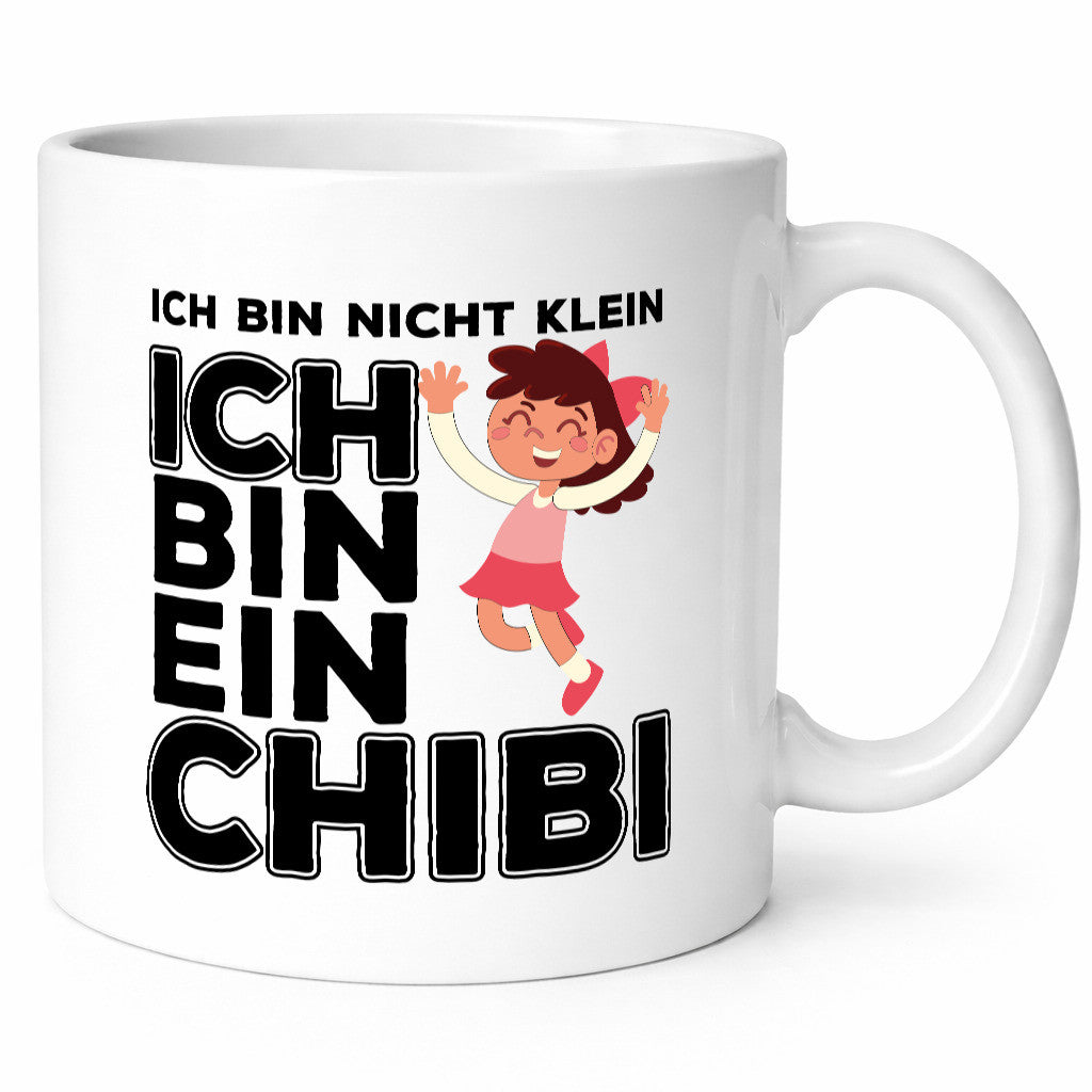 Ich bin ein Chibi | Anime Tasse Süßer Comic Mädchen lustiger Spruch Geschenk
