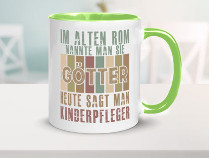 Heute sagt man: Kinderpfleger | Pfleger Kinder lustig Humor Geschenkidee