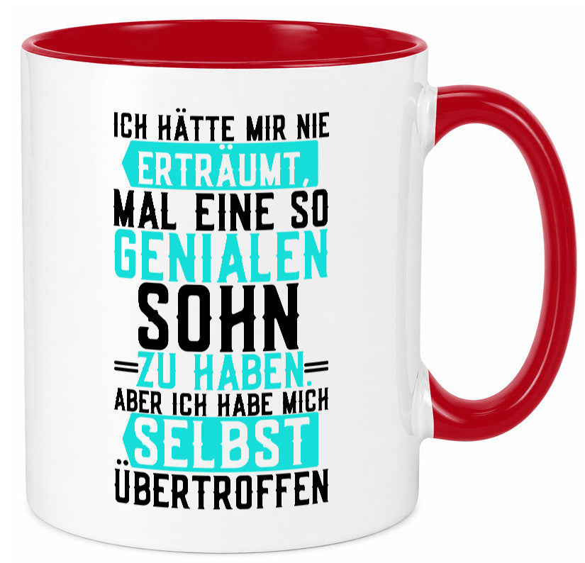 Wundervoller Sohn | Liebe Papa Vatertag Humor Geschenk Familie Geschenkidee