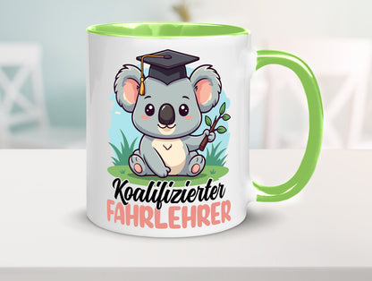 Koalifizierter Fahrlehrer | Fahrschule v2 Geschenkidee Humor Tasse
