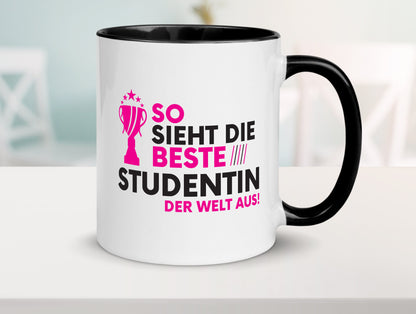 Die Weltbeste Studentin | Uni Studium Universität Geschenkidee Humor Tasse