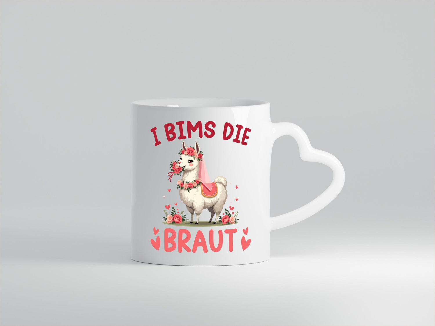 I bims die Braut | Einhorn JGA Hochzeit lustig Humor Geschenkidee Geschenk Tasse