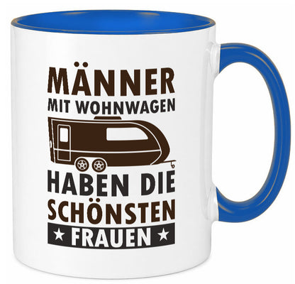 Männer mit Wohnwagen | Schönste Frauen Camping v2 lustig Humor Geschenkidee Tasse