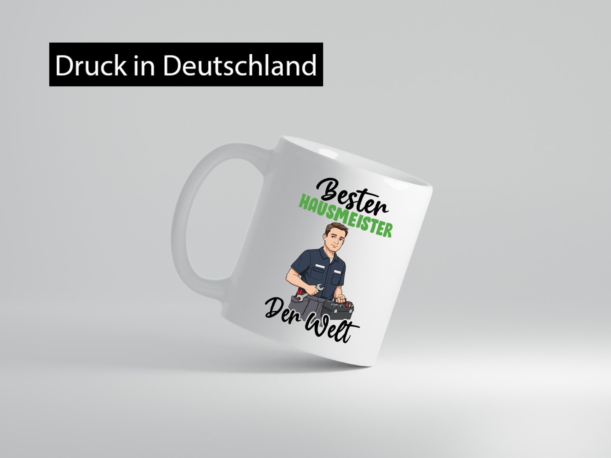 Bester Hausmeister | Hauswart v2 lustiger Spruch Geschenk Humor Geschenkidee