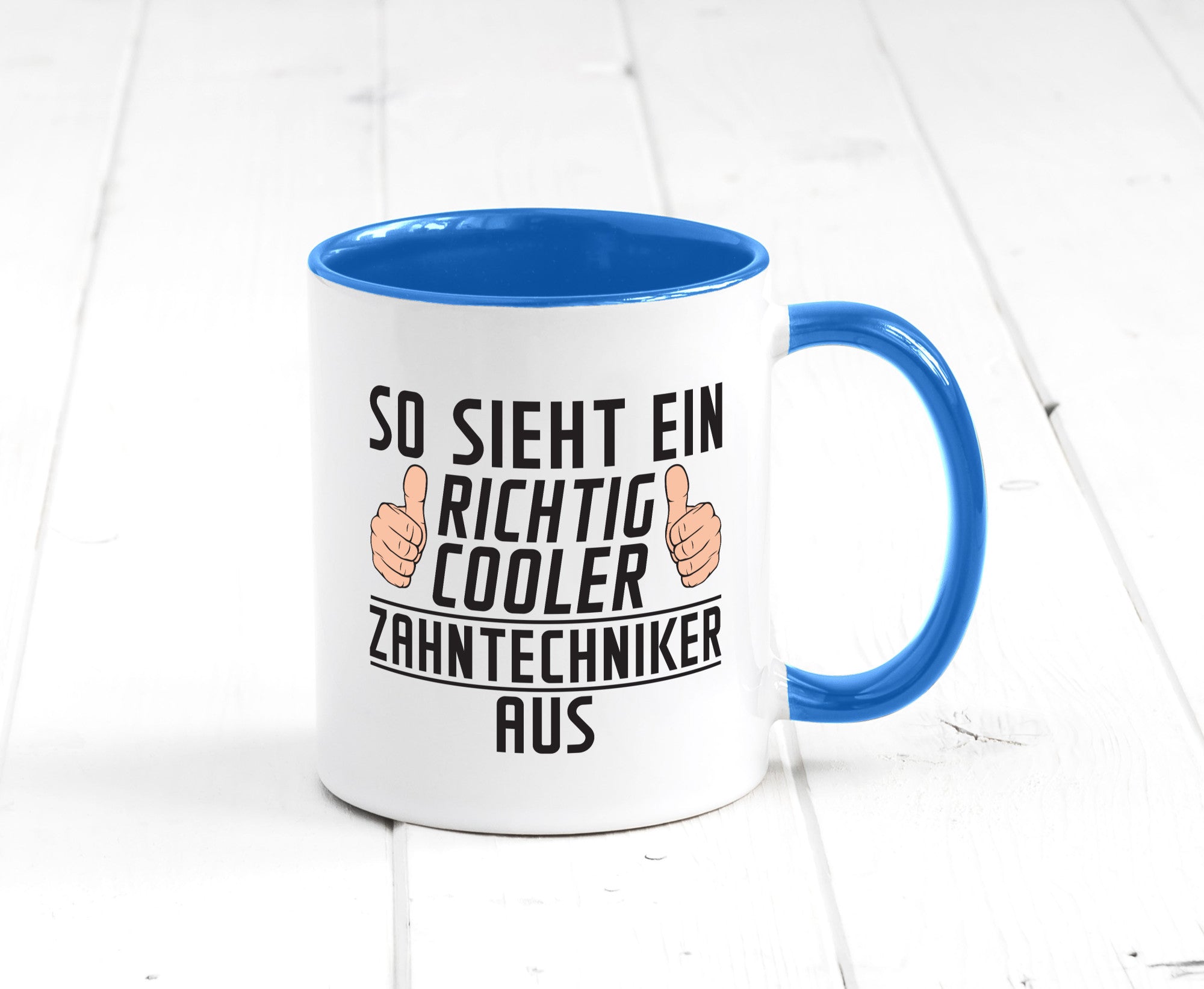 Richtig Cooler Zahntechniker | Zahnmedizin Geschenkidee Humor Tasse
