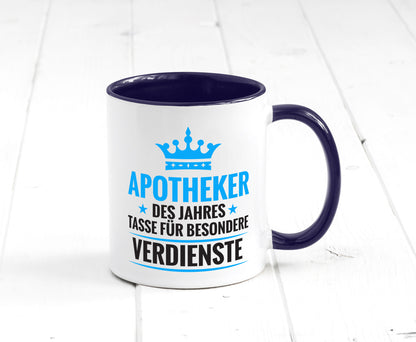 Besonderer Verdienst: Apotheker | Apotheke Pharmazie lustiger Spruch Geschenk