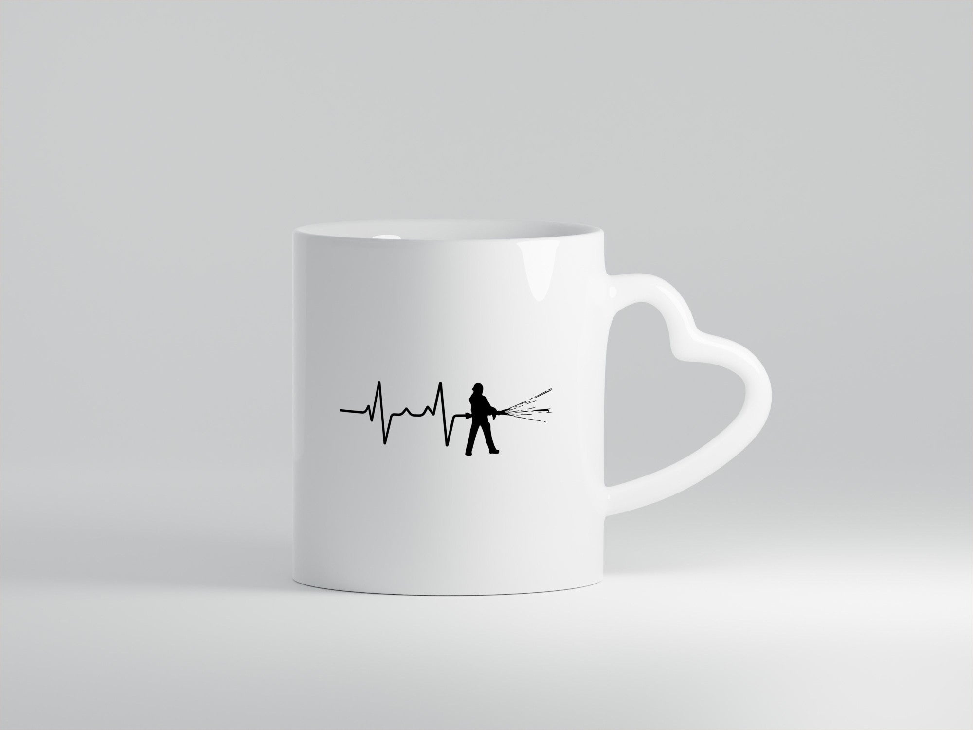 Feuerwehr Motiv | Feuerwehrmann freiwillige Humor Geschenkidee Tasse