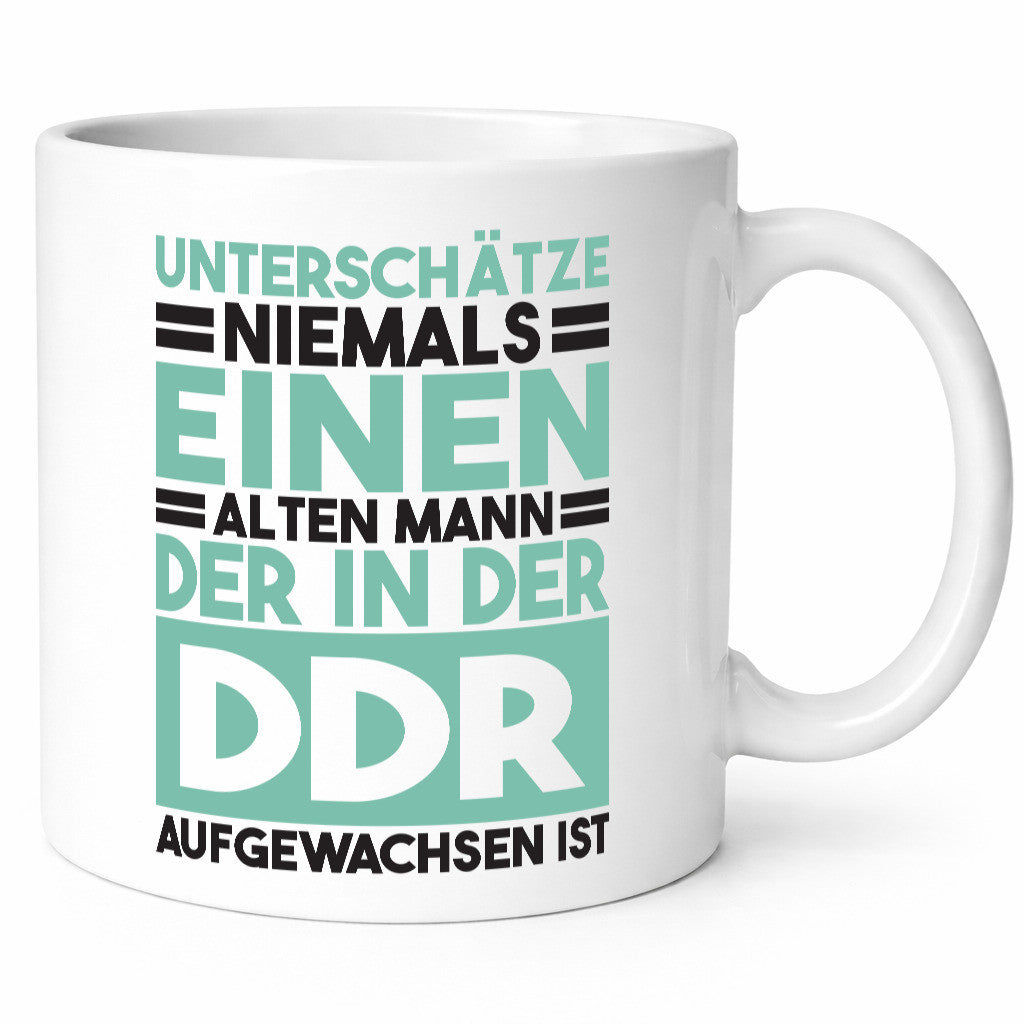 DDR Männer | Ostdeutschland Opa Ossi Vatertag vl4 Geschenkidee Familie Humor Tasse