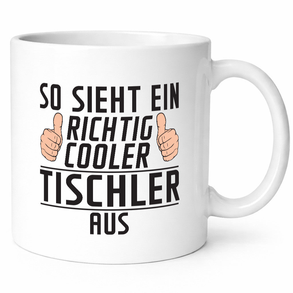 Richtig Cooler Tischler | Handwerk Beruf Tischlerei Geschenkidee Arbeit
