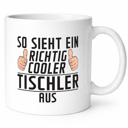 Richtig Cooler Tischler | Handwerk Beruf Tischlerei Geschenkidee Arbeit