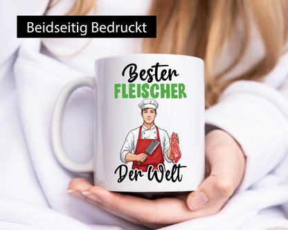 Bester Fleischer | Schlachterei v2 Geschenk Humor Geschenkidee lustiger Spruch