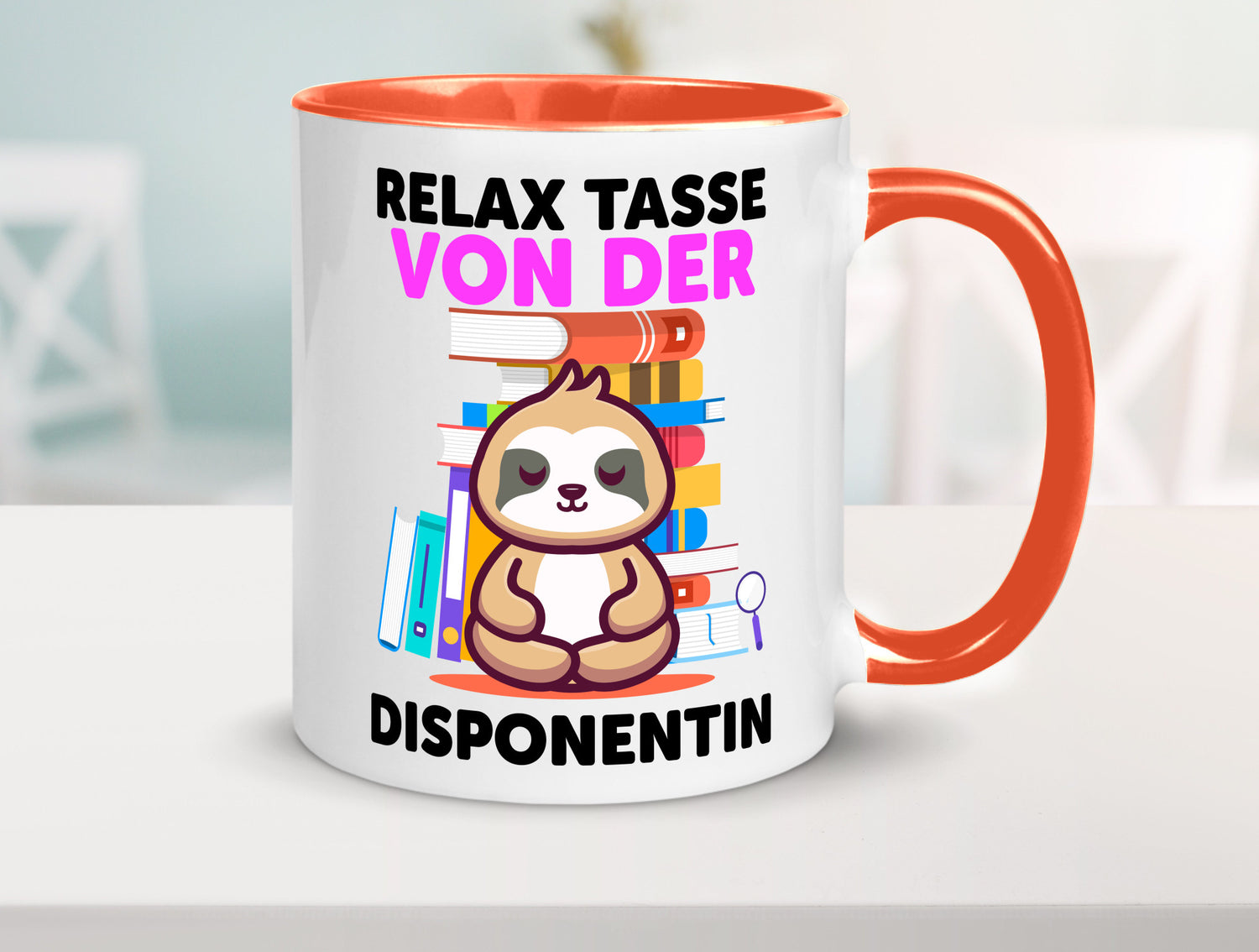 Relax Tasse: Disponentin | Zuteilerin lustig Humor Geschenkidee Geschenk Tasse