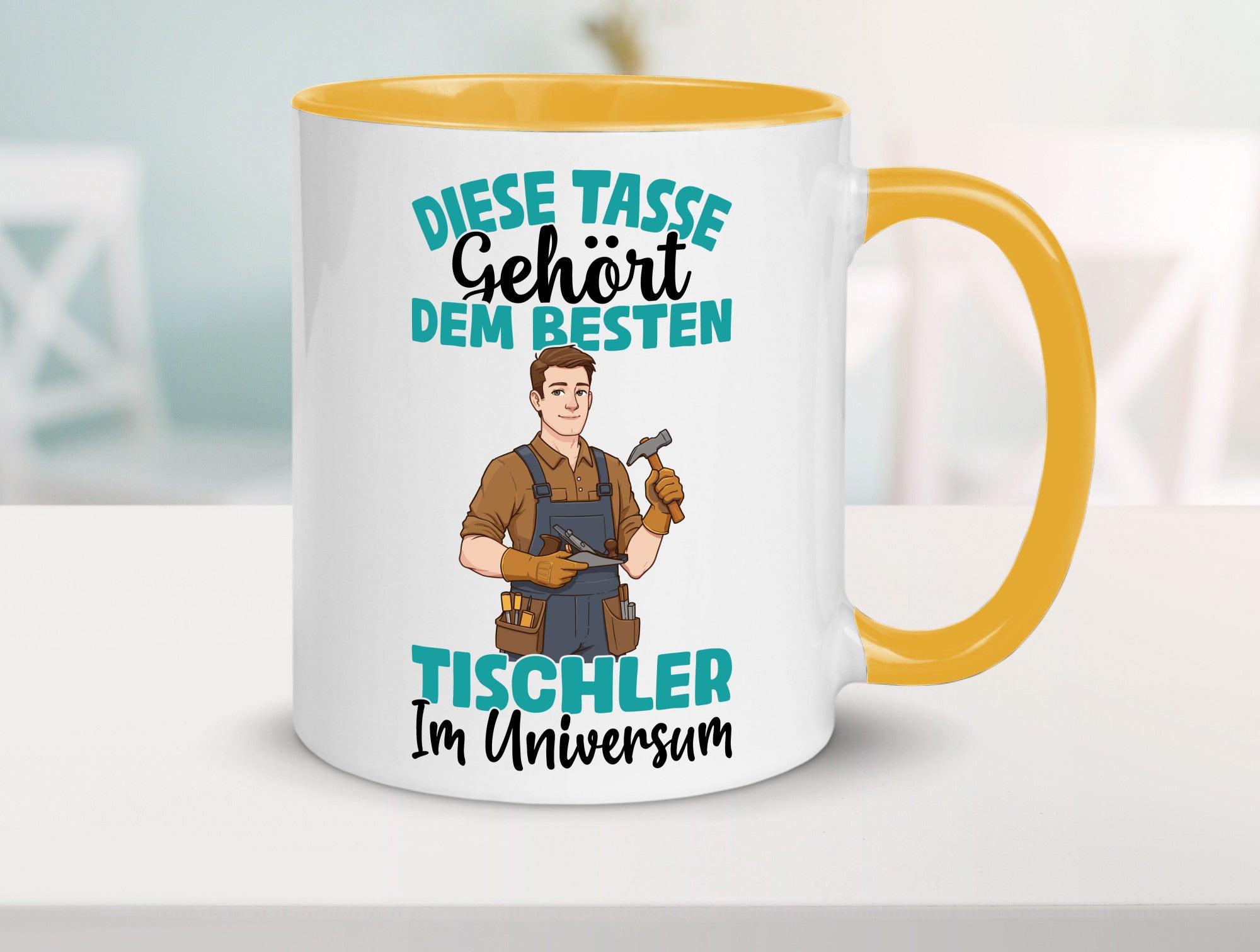 Im Universum: Tischler | Handwerk Beruf Tischlerei Geschenkidee Arbeit Kollegen