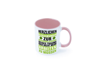 Verwirklichung deiner Träume | Stellenwechel Kollege Humor Arbeit Kollegen Büro