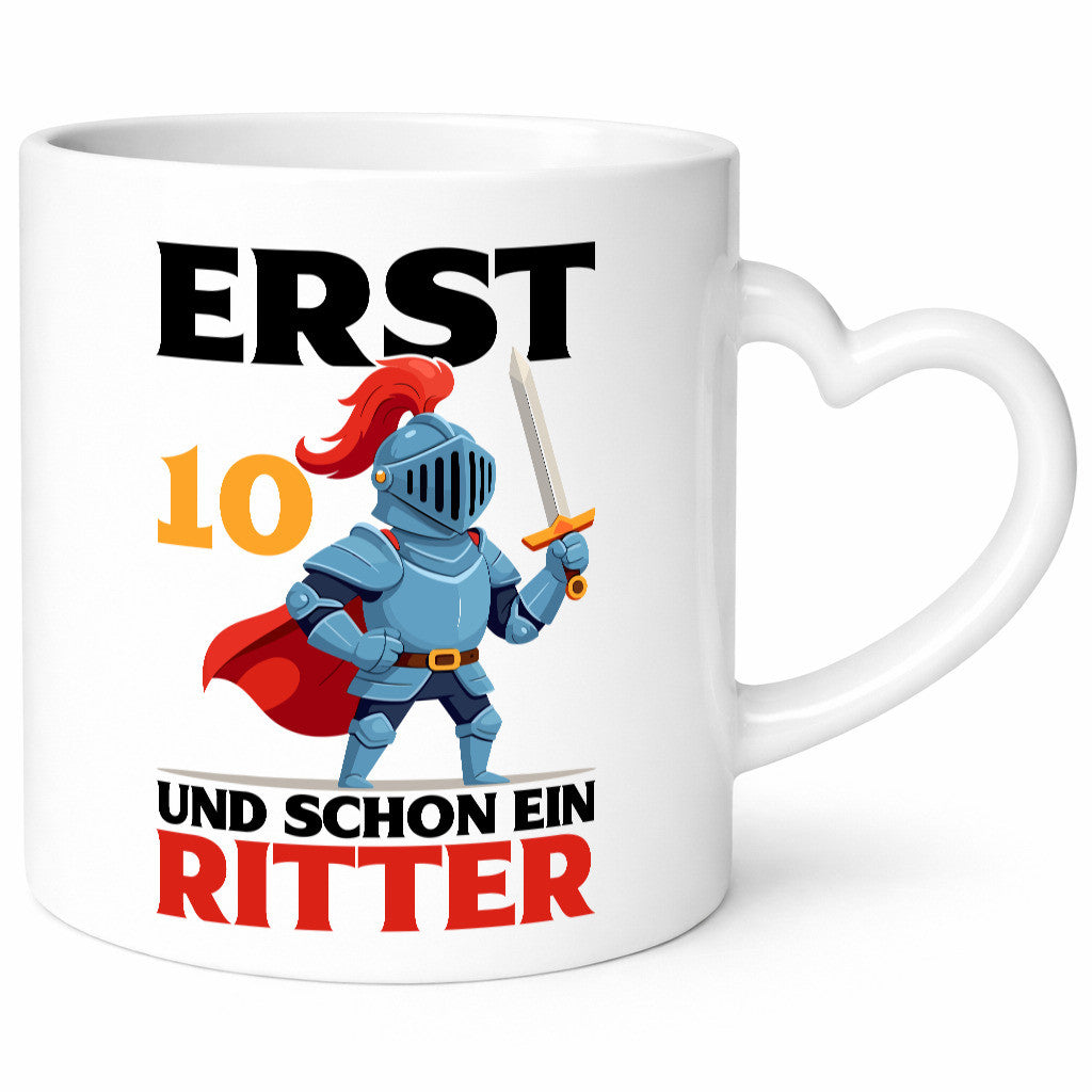 10. Geburtstag | 10 Jahre und schon ein Ritter lustiger Spruch Geschenk