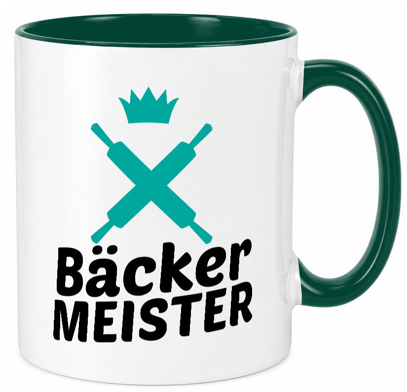 Bäcker Meister | Bäckerrei lustig Humor Geschenkidee Geschenk Tasse