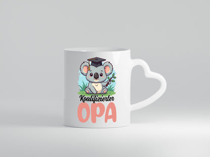 Qualifizierter Opa | Großvater Enkel Familie Humor Geschenkidee Tasse