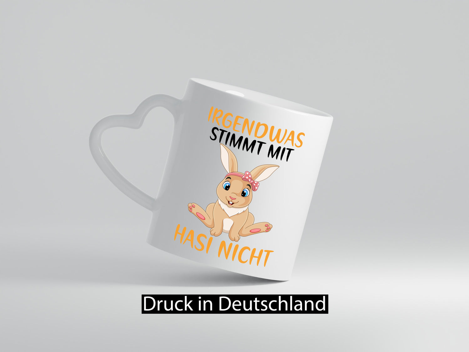 Irgendwas stimmt mit Hasi nicht | Klopapier Hase Maske Humor Familie