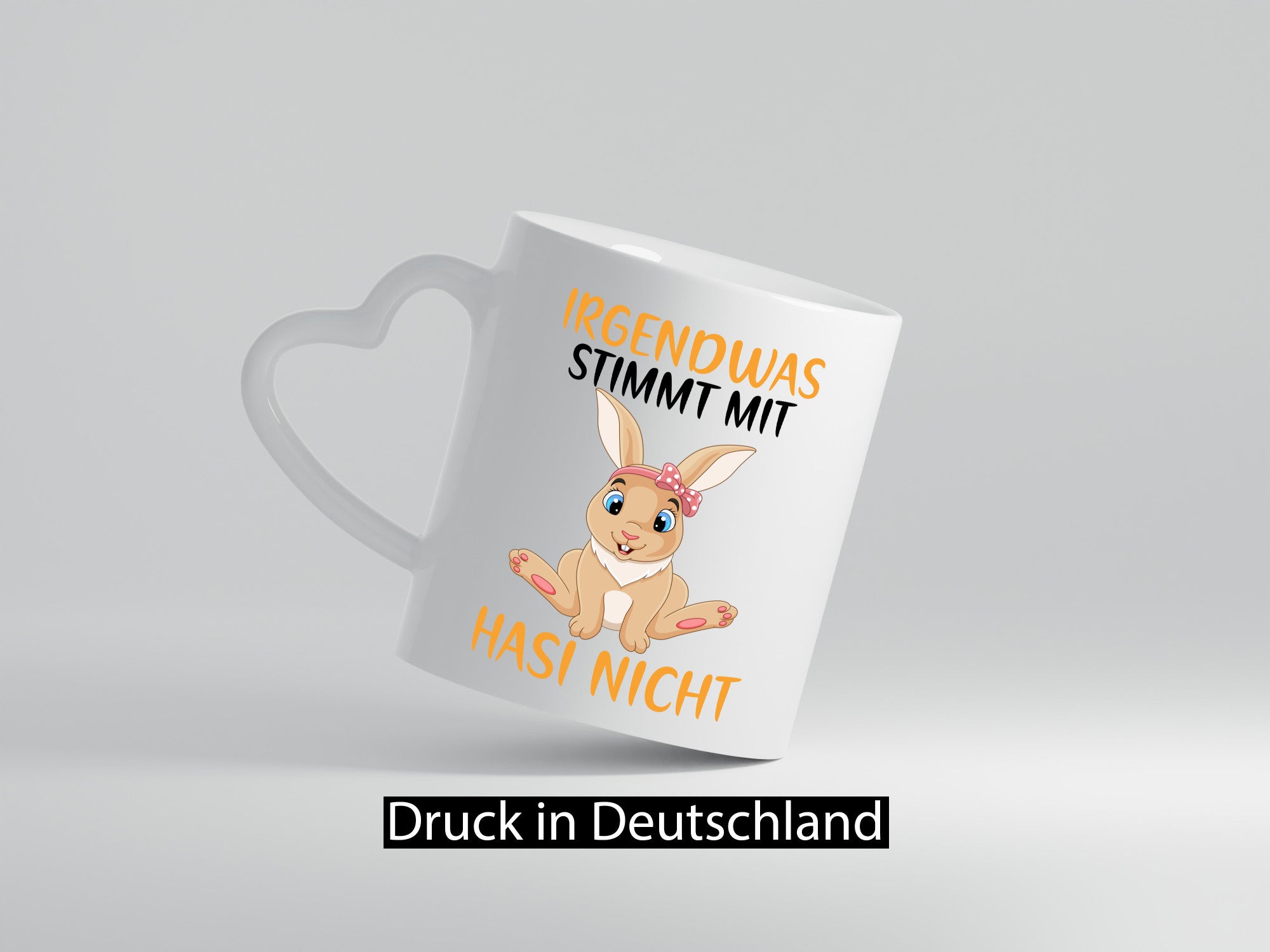 Irgendwas stimmt mit Hasi nicht | Klopapier Hase Maske Humor Familie