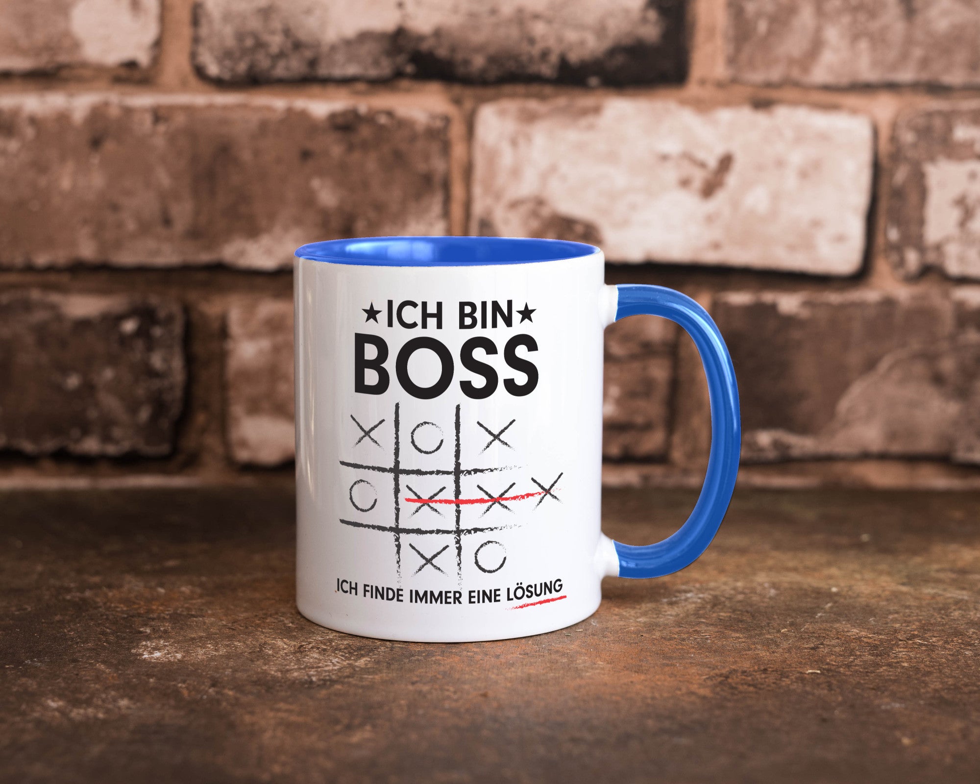 Lösung finden: Boss | Führungskraft Vorgesetzter v2 lustig Humor Geschenkidee