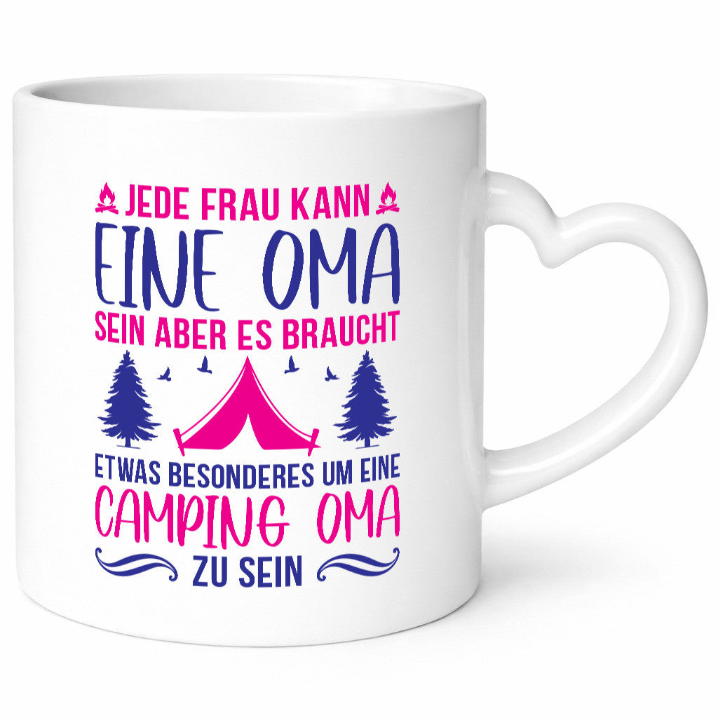Eine Oma | Etwas Besonderes Camping Humor Familie Geschenkidee Tasse