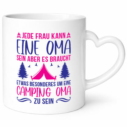 Eine Oma | Etwas Besonderes Camping Humor Familie Geschenkidee Tasse