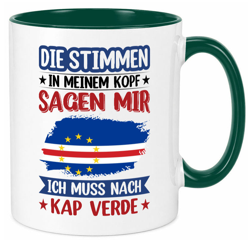 Kap Verde | Urlaub Stimmen in meinem Kopf Traumland lustig Humor Geschenkidee