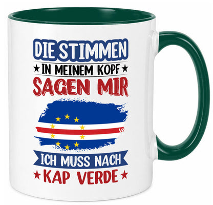 Kap Verde | Urlaub Stimmen in meinem Kopf Traumland lustig Humor Geschenkidee