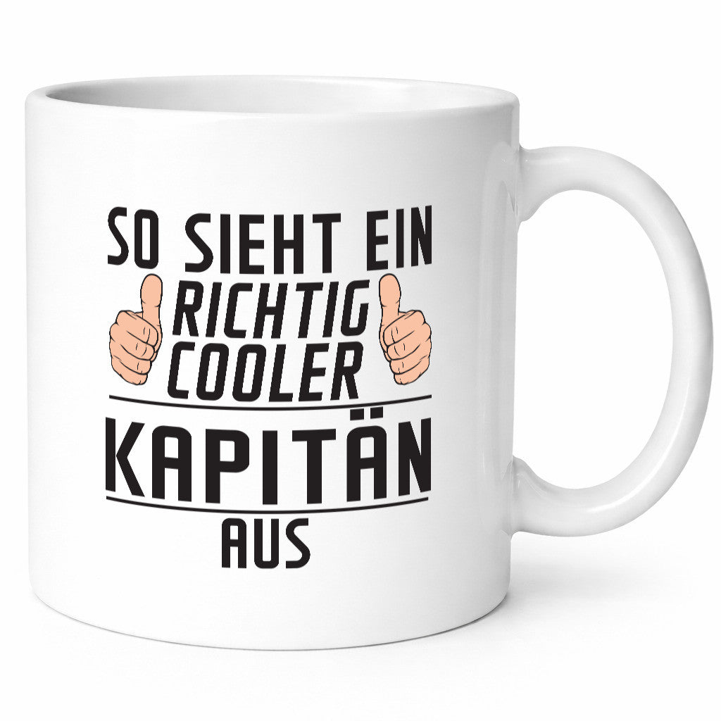 Richtig Cooler Kapitän | Schiffskapitän Schiff Geschenk Humor Geschenkidee