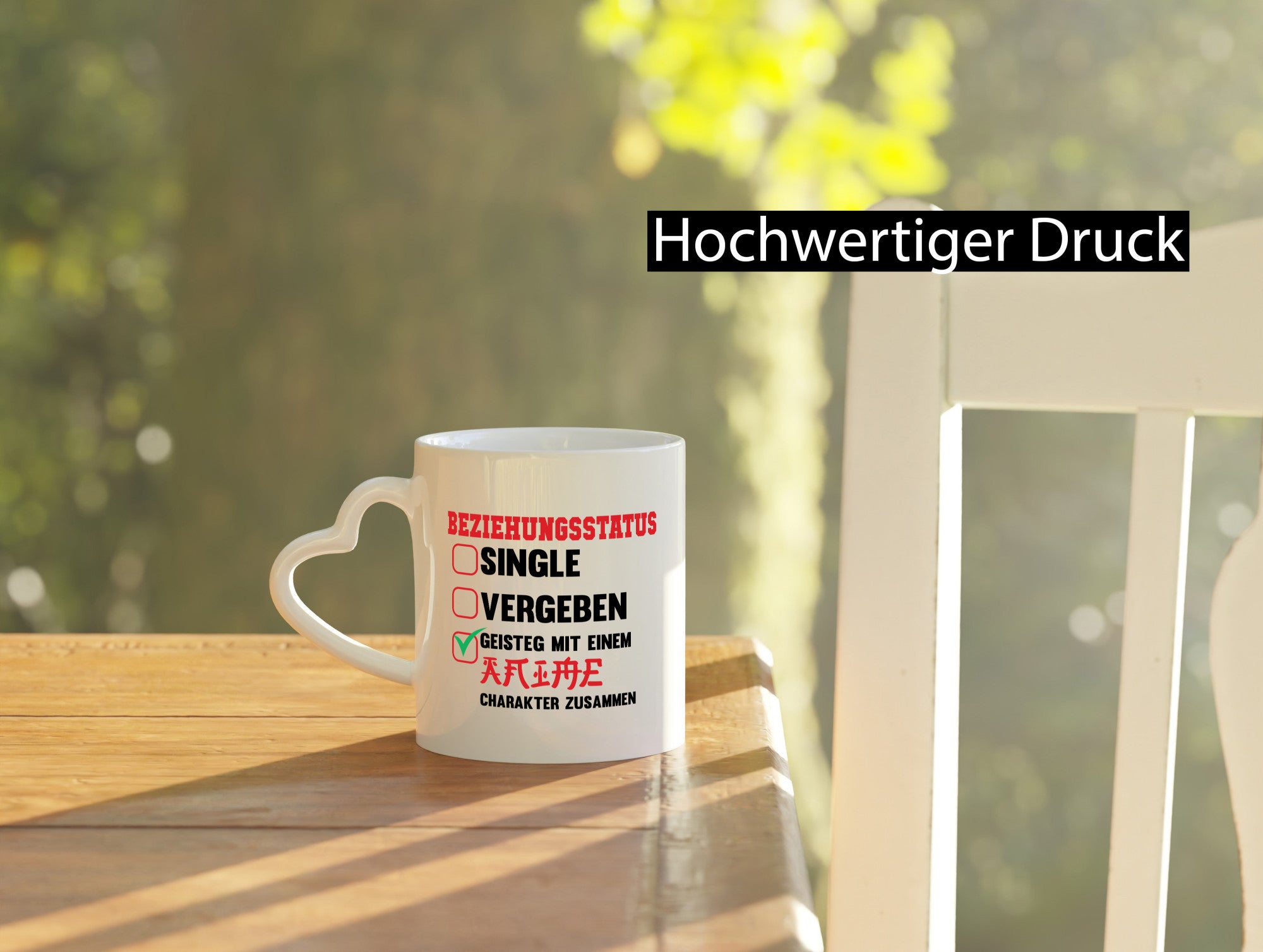 Beziehungsstatus | Single Vergeben Geistig mit einem lustiger Spruch Geschenk
