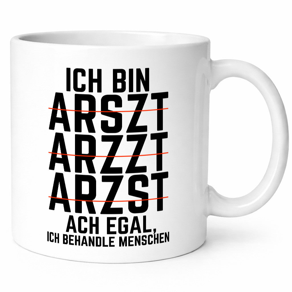 Ich bin Arzt | Rechtschreibung Klinik lustiger Spruch lustig Humor Geschenkidee