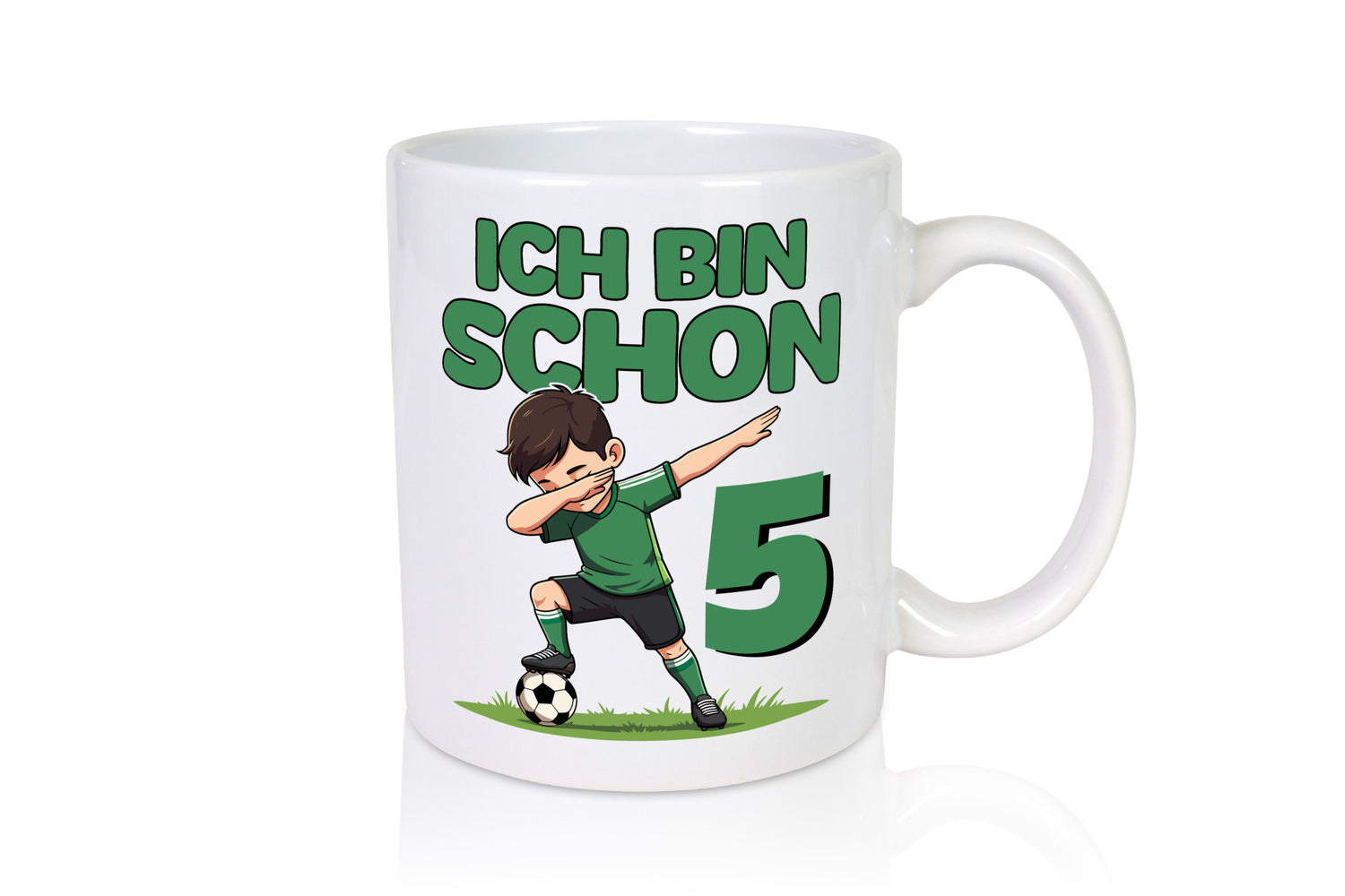 5. Geburtstag | 5 Jahre Fußballer lustiger Spruch Geschenk Geschenkidee Tasse