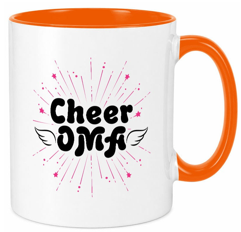 Cheer Oma | Beste Großmutter Geschenkidee Familie Humor Tasse